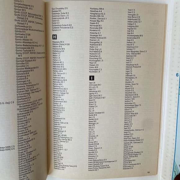 Hallwag Vintage (1980's) Soviet Union Folding Map - Picture 5 of 7